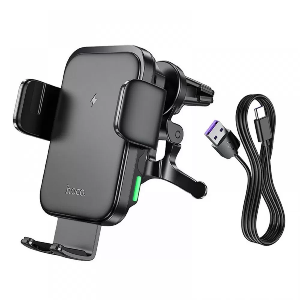 Auto drzac Hoco. HW10 magsafe (air vent) 15W crni