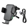 Auto drzac Hoco. HW10 magsafe (air vent) 15W crni