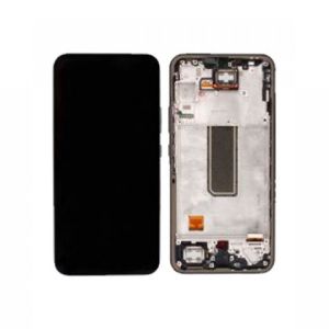 LCD + touchscreen + frame za Samsung A346 Galaxy A34 5G crni OLED X-Cell original