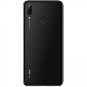 Poklopac baterije + staklo kamere + otisak prsta za Huawei P Smart 2019 crni (vidljivi tragovi koriscenja) FULL ORIGINAL EU