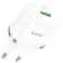 Adapter (Kucni punjac) HOCO. N3 USB 3A QC3.0 fast beli 18W