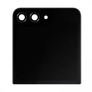 Gornji poklopac sa LCD za Samsung F731 Galaxy Z Flip 5 crni (gornja polovina) I Klasa FULL ORG EU SH
