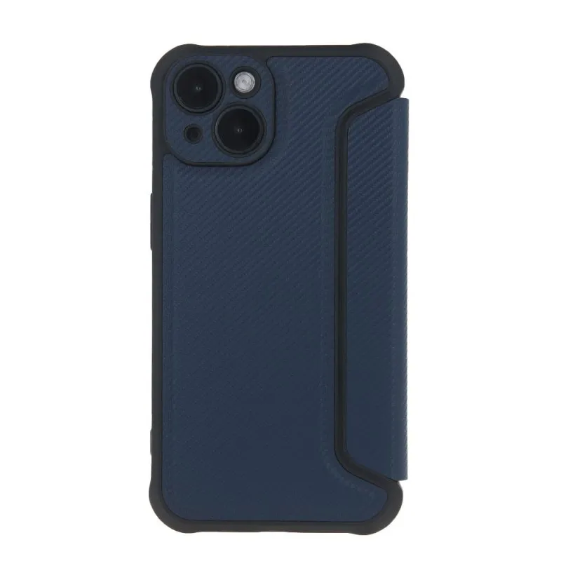 Futrola flip RAZOR BOOK (Smart Carbon case) za Samsung Galaxy S24 Ultra tamno plava