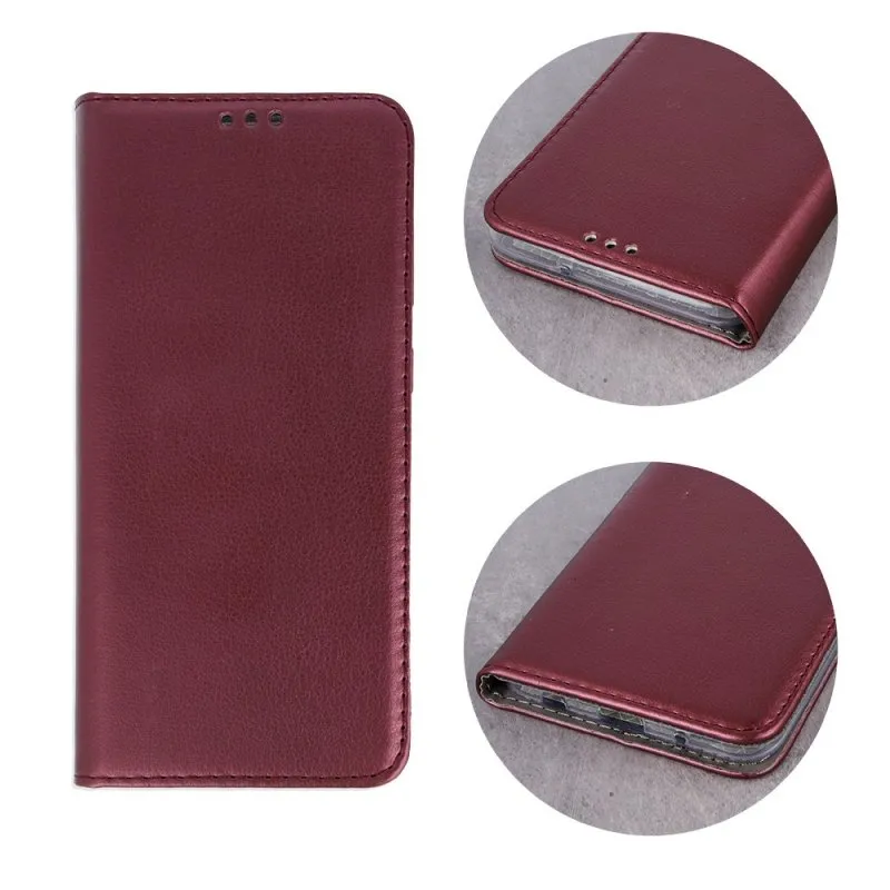 Futrola flip SMART MAGNETO BOOK (Magnetic case) za Honor 50/Huawei Nova 9 bordo