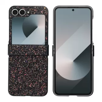 Futrola SHINING (GLAM) za Samsung Z Flip 6 crna