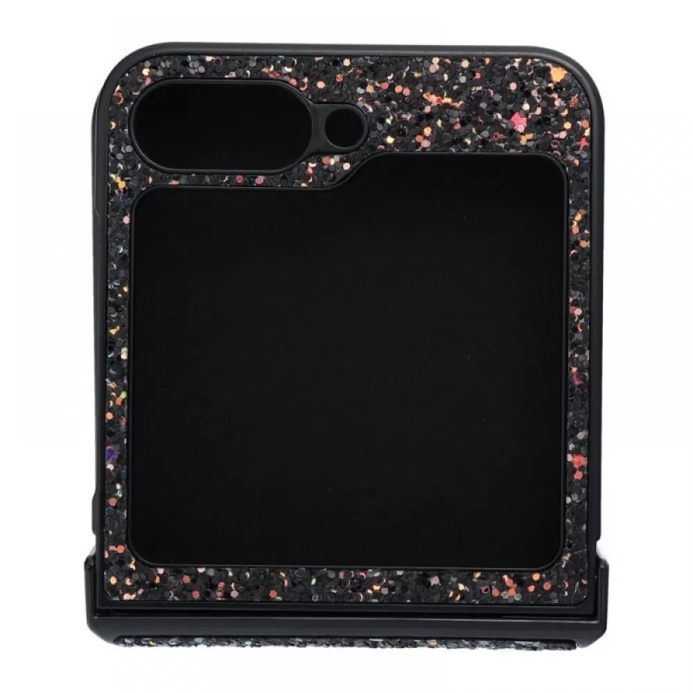 Futrola SHINING (GLAM) za Samsung Z Flip 6 crna