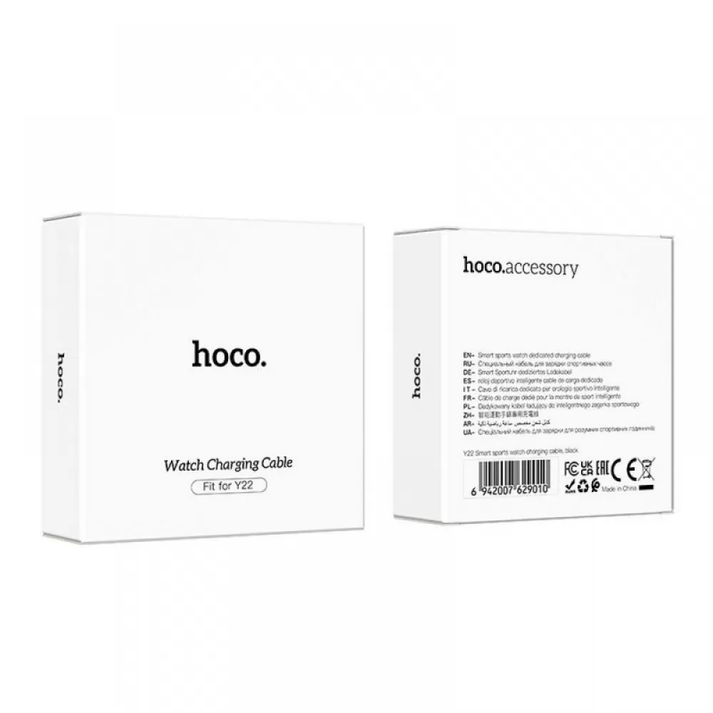 Kabal za punjenje sata (punjac za sat) HOCO Y22 0.6m crni