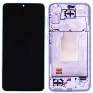 Lcd + touchscreen + frame za Samsung A356 Galaxy A35 5G 2024 Blue Ice FULL ORIGINAL EU