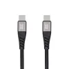 Kabal BLUE STAR Type c na Type c PD QC 4.0 3A 60W DC-003 1.2m crni