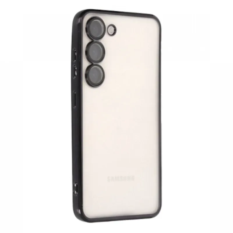 Futrola sa NIKLOVANIM OBODOM za Samsung A055 Galaxy A05 crna