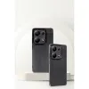 Silikonska futrola IMITACIJA KOZE NO4 za Huawei Honor Magic 6 crna