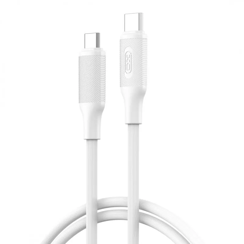 XO kabal NB-Q265B PD USB-C - USB-C 1,0m 60W beli