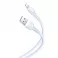 XO kabal NB212 USB - Lightning 1,0 m 2,1A plavi