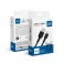 Kabal (kabl) BLUE STAR USB A na Type C 3A DC-001AC3.0 1m crni