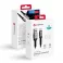 FORCELL kabal (kabl) F-ENERGY C257 USB A na Lightning 2,4A 12W 1,2 m crni