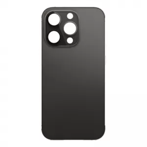 Poklopac baterije za iPhone 14 Pro crni ( sa vecim otvorom za kameru) ORG
