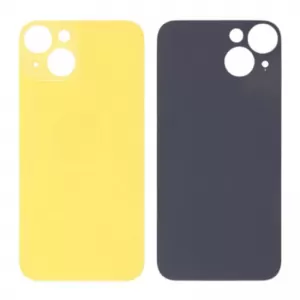 Poklopac baterije za iPhone 14 zuti ( sa vecim otvorom za kameru)