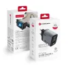 Kucni punjac (adapter) FORCELL F-Energy GaN III VT-37 sa LCD  2 x Type C + USB A PD QC4.0 SAM SFC2.0 3,45A 70W sivi