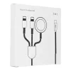 Kabl (kabal) 3in1 Type C na Lightning / Typ C / Apple Watch 3W 2A C3169 1,2 m beli