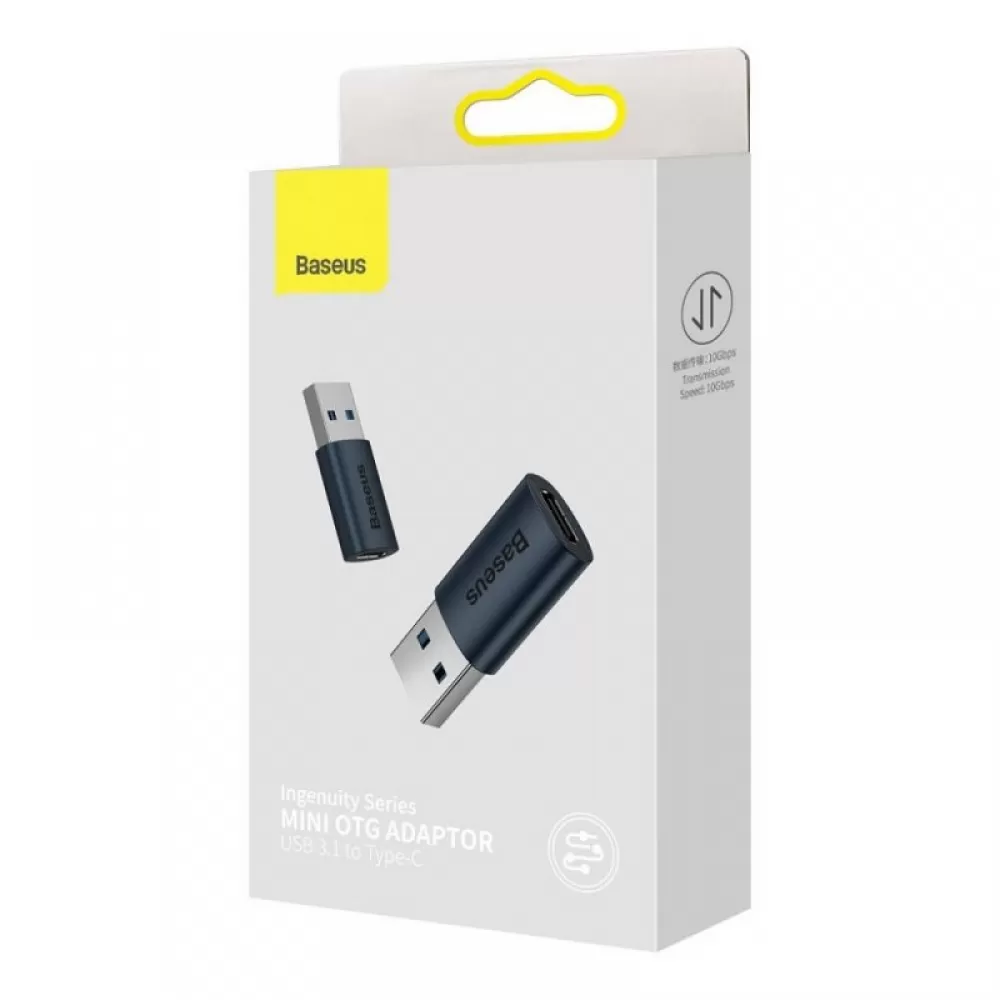 Baseus adapter USB-A 3.1 na USB-C plavi OTG