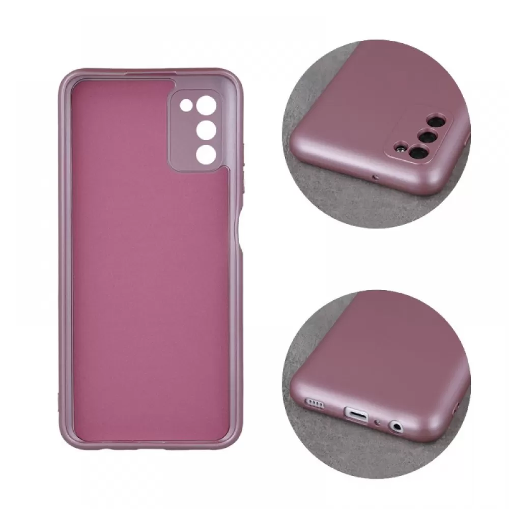 Futrola METALLIC CASE za Samsung Galaxy S23 roze