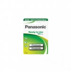 Panasonic baterija HHR-4MVE/2BC 750mAh - punjive 2xAAA