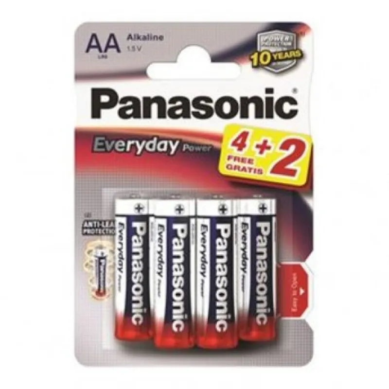 Panasonic Baterije LR6EPS/6BP-AA 6kom