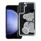 Futrola TEDDY BEAR za Samsung S25 Plus srebrna