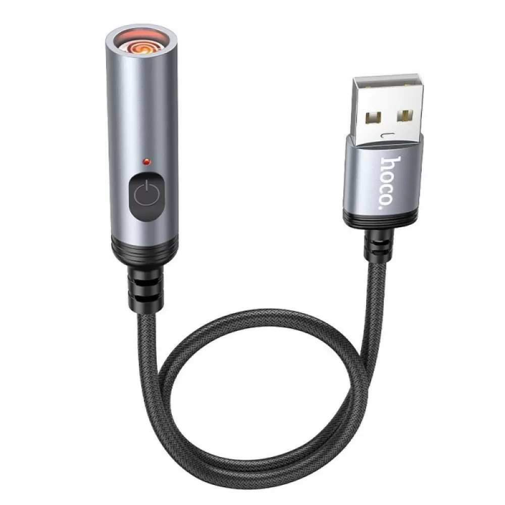 HOCO upaljac za automobil za USB A UA30 0.3 m crni