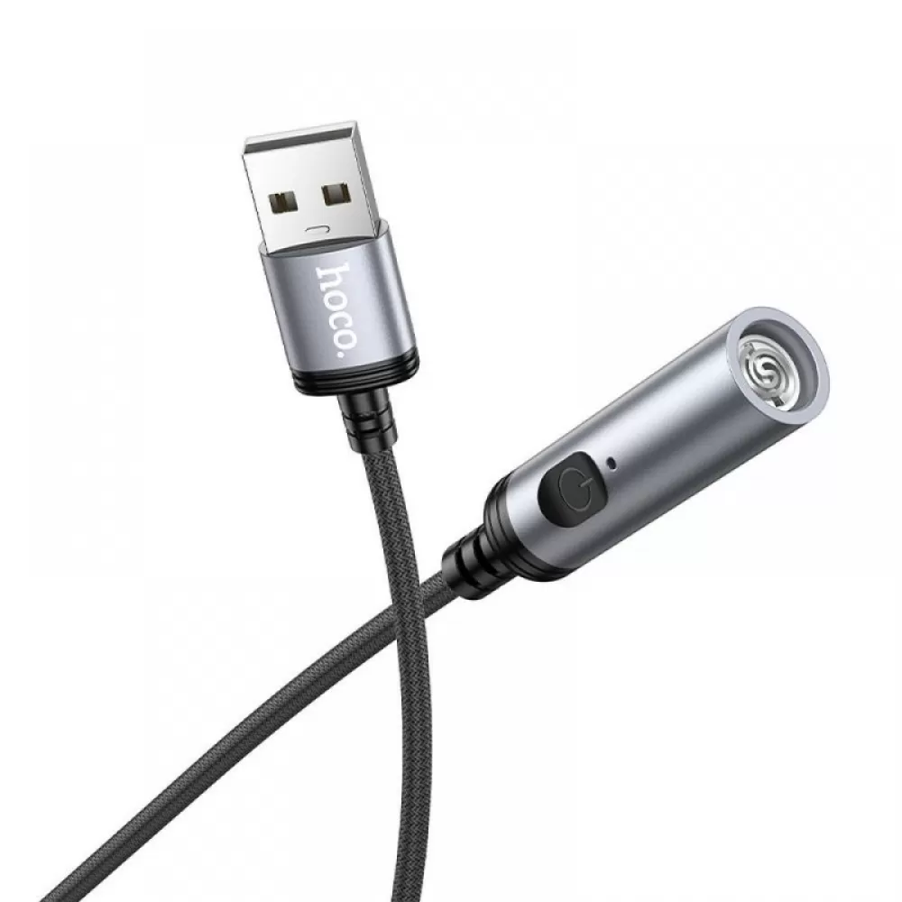 HOCO upaljac za automobil za USB A UA30 0.3 m crni