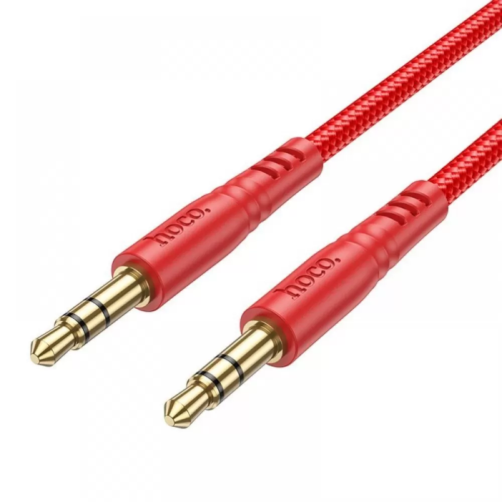 HOCO AUX kabl Jack 3.5 mm (muski) na Jack 3.5 mm (muski) UPA24 1 m crveni