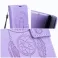 Futrola flip MEZZO BOOK za Samsung S25 Plus dreamcatcher ljubicasta