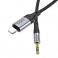 HOCO AUX kabl Lightning (muski) na Jack 3.5 mm (muski) UPA26 1 m crni