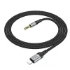 HOCO AUX kabl Lightning (muski) na Jack 3.5 mm (muski) UPA26 1 m crni