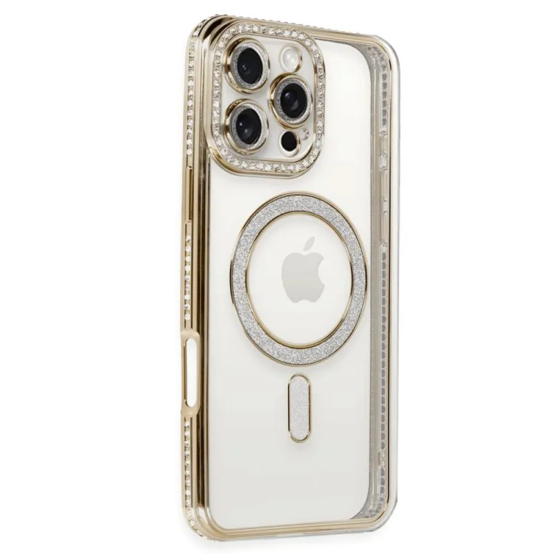 Futrola Shine Magsafe za iPhone 16 Pro Max (6.9) zlatna