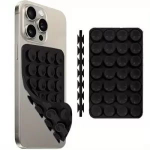 Drzac za telefon VAKUM (sa obe strane)  crni