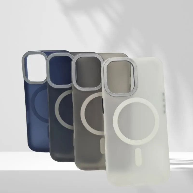 Futrola Silikon MATTE Magsafe za iPhone 16 (6.1) siva