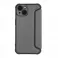 Futrola flip RAZOR BOOK (Smart Carbon case) za iPhone 16 (6.1) siva