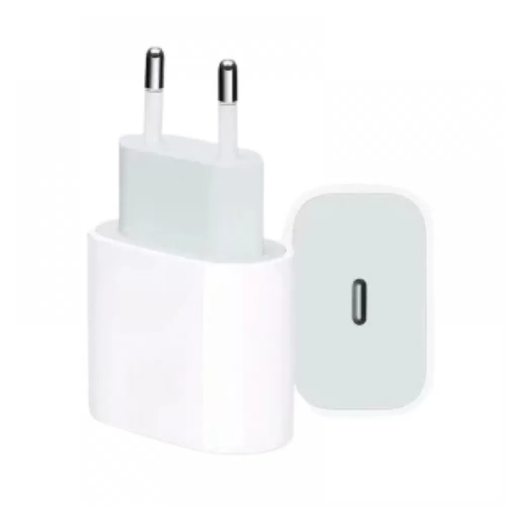Kucni punjac za iPhone 14/13/12/11 PD Fast charger 20W 5A HQ REZ RE-40 sa kablom Type C na Lightning beli