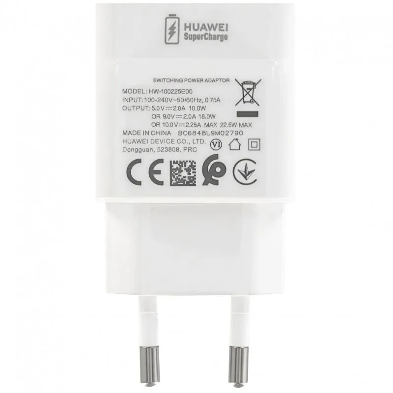 Kucni punjac (Adapter) Huawei CP404 HW-100225E00 (bez pakovanja) 22.5W, 2.25A, 1 x USB-A beli
