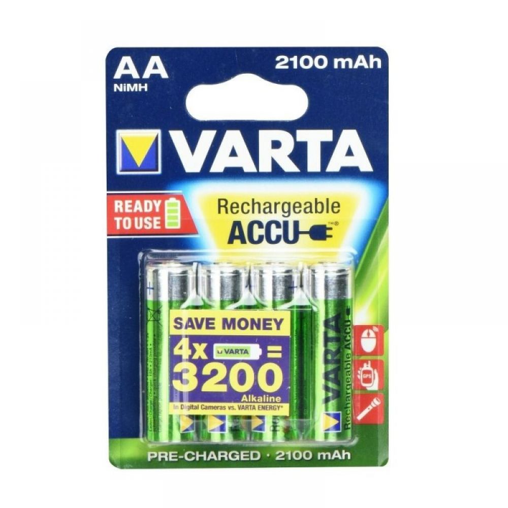 VARTA punjiva baterija R6 (AA) 2100 mAh 4 kom
