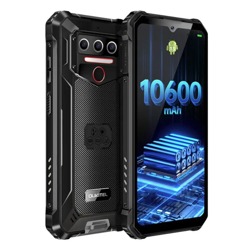 Mobilni telefon OUKITEL WP23 Rugged Smartphone 4GB /6 4GB / 10600mAh / Android13 crni