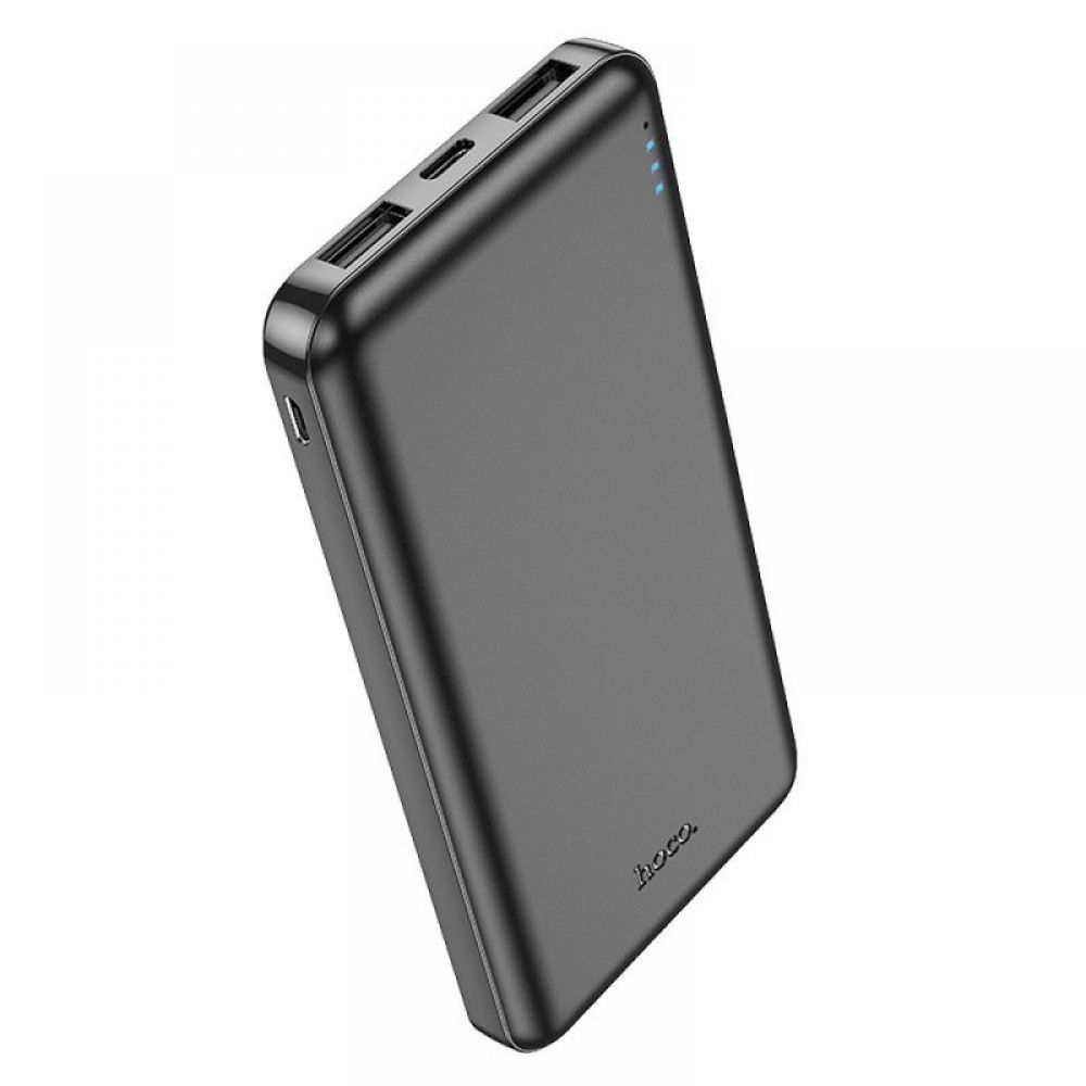 HOCO powerbank 10000 mAh 2,1A J100 crni