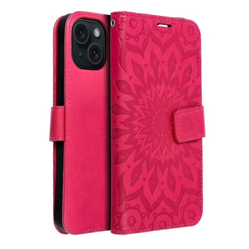 Futrola flip MEZZO BOOK za Samsung A26 5G mandala magenta