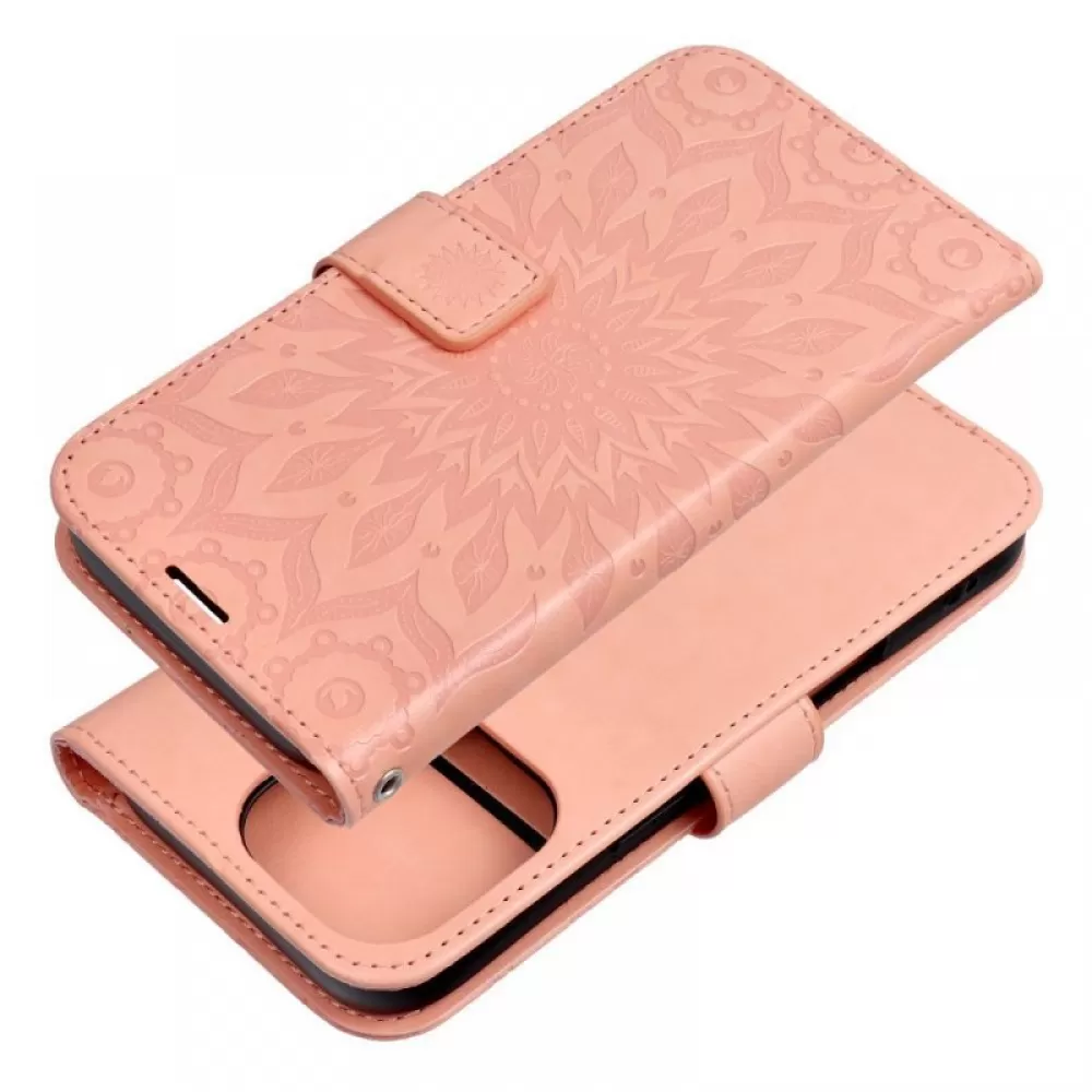 Futrola flip MEZZO BOOK za IPHONE 16 mandala peach fuzz