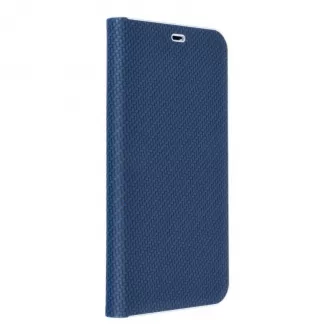 Futrola flip LUNA BOOK CARBON za Samsung A26 5G plava