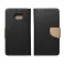 Futrola BI FOLD MERCURY (fancy book) za IPHONE 16 Plus crna sa zlatnim