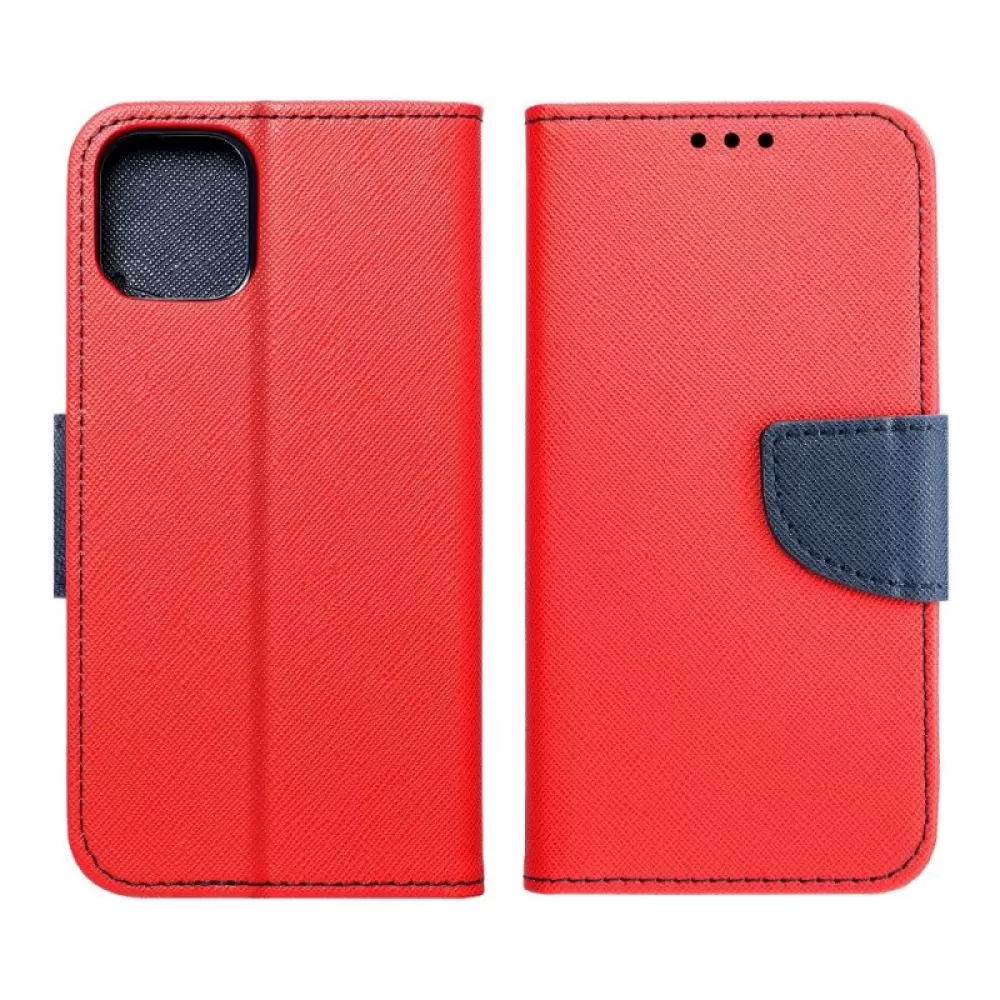 Futrola BI FOLD MERCURY (fancy book) za IPHONE 16 crvena sa teget