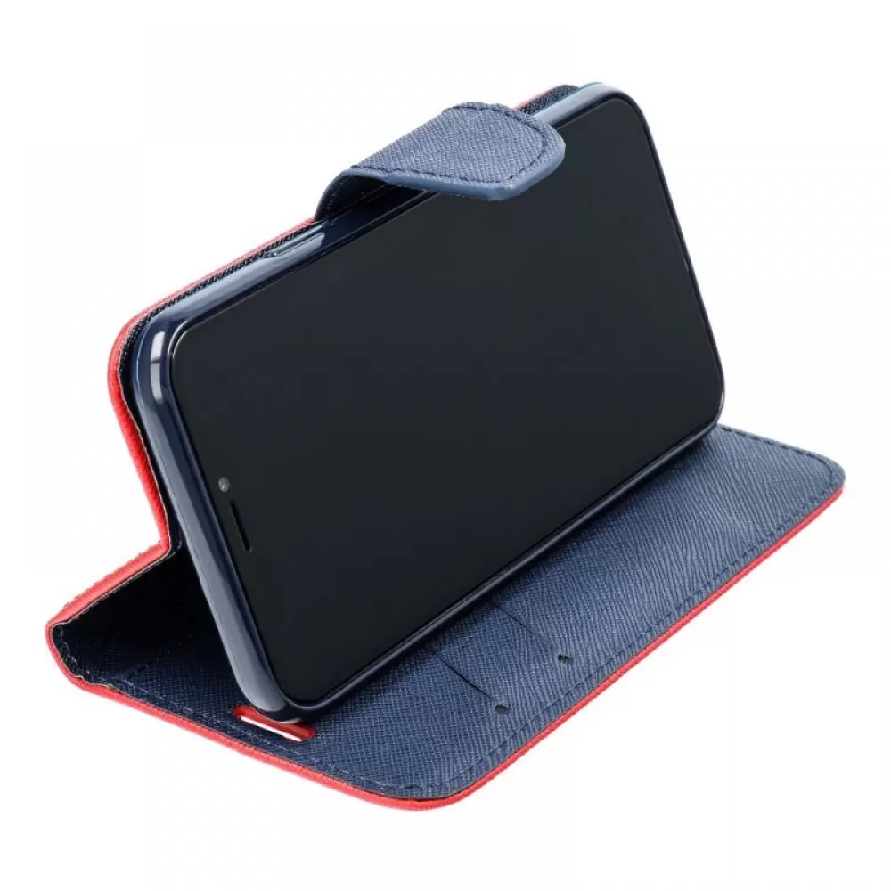 Futrola BI FOLD MERCURY (fancy book) za IPHONE 16 crvena sa teget