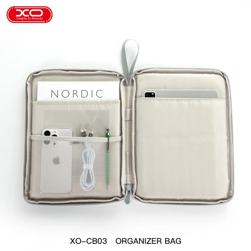 XO torba za tablet CB03 10.9" siva